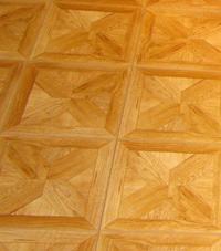 Parquet basement floor tiles Modesto, California