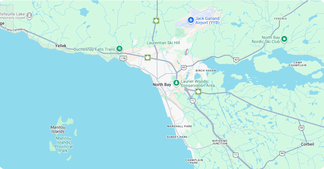 Northbay Map